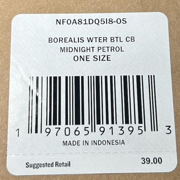 THE NORTH FACE Borealis Water Bottle Holder PFAS Free New w Tags - Alkaline Blue - Picture 3 of 3